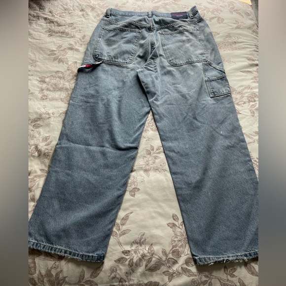 Men’s Vintage Tommy Hilfiger Carpenter Painter Distressed Jeans Y2K 36x31 - Picture 1 of 15